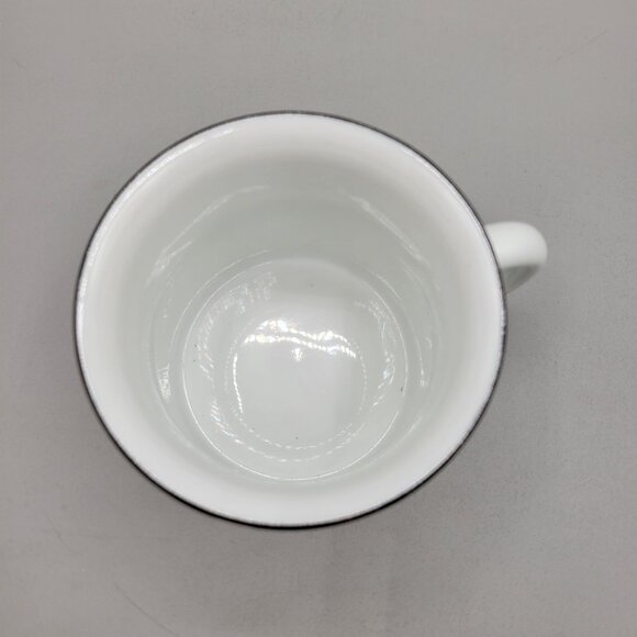 Head Witch Ceramic Mug Halloween Collins Fresh and Original White Black Cup - Picture 5 of 8